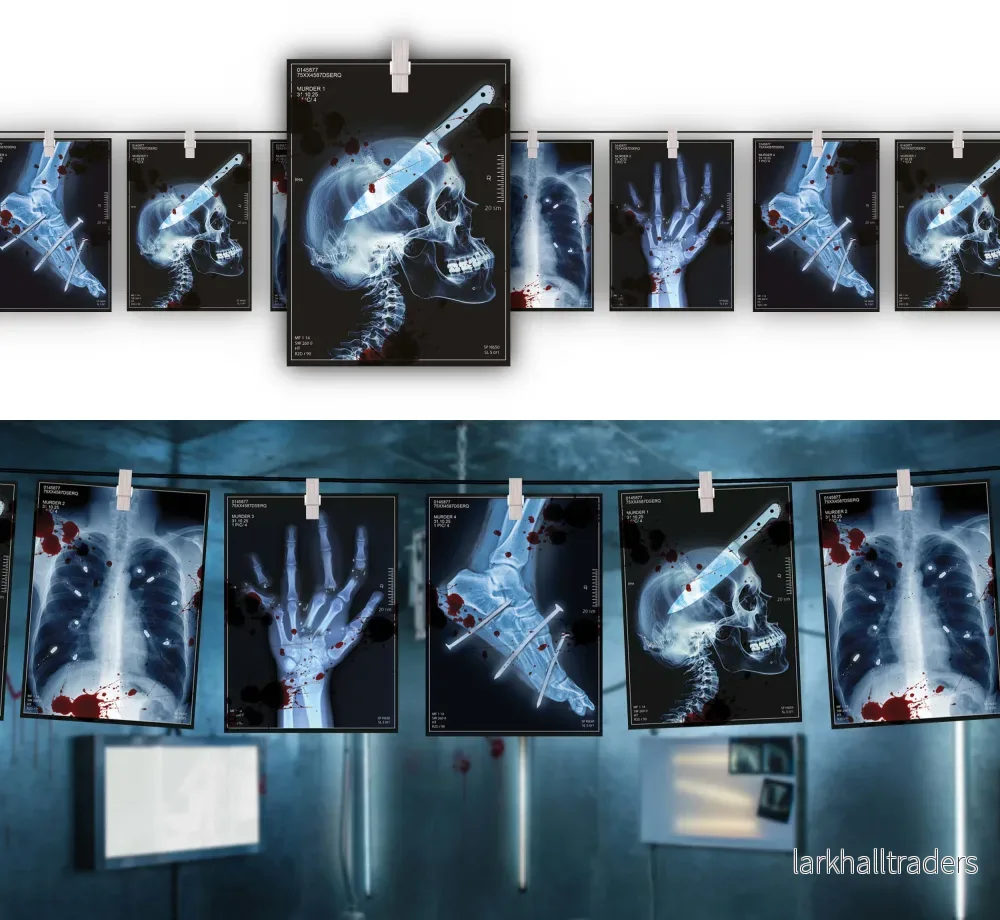 Halloweengirlang, radiographic photos 300 cm Halloweengirlang, radiographic photos 300 cm