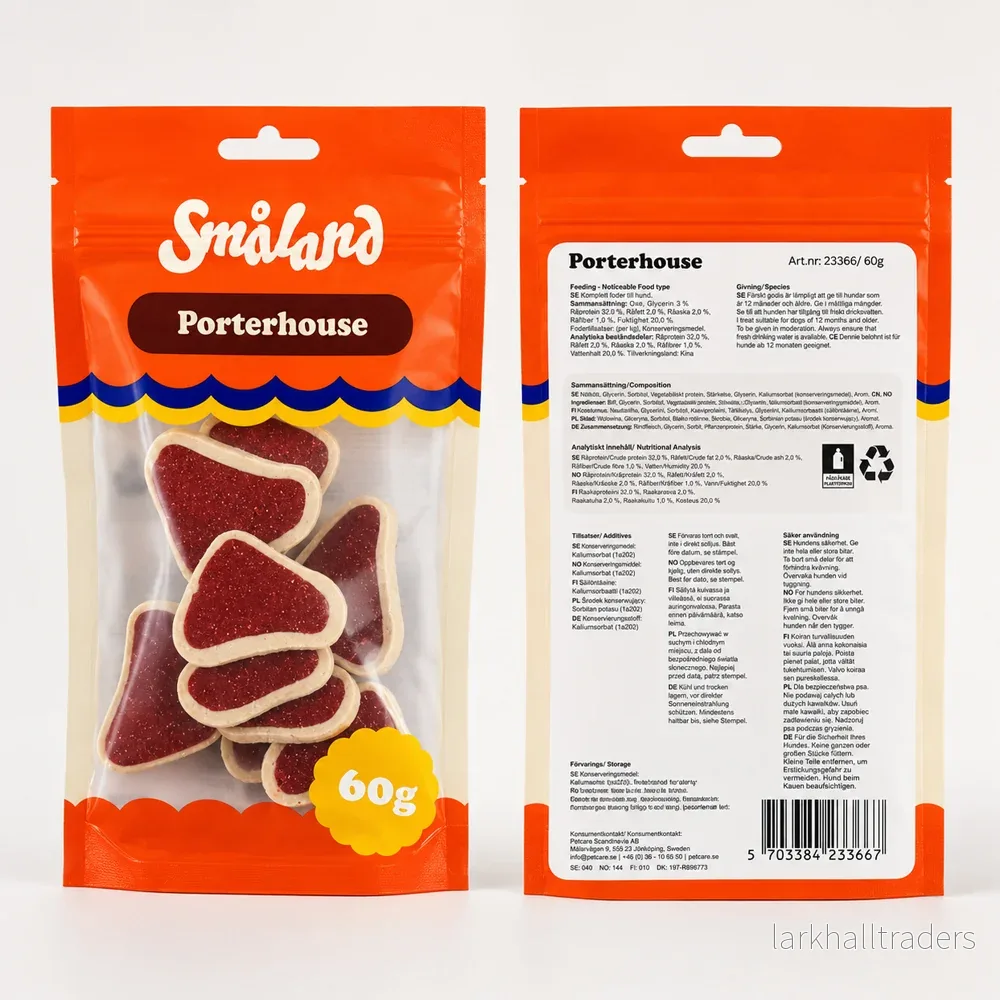 Småland Porterhouse 60 g (godis till hundar) - Bild 2
