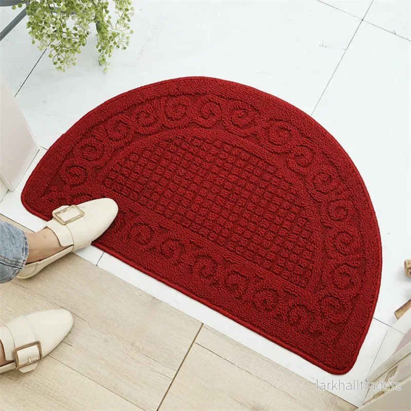 RetroCurve Mat – Halvmåneformad Dörrmatta i Retrodesign - Bild 3