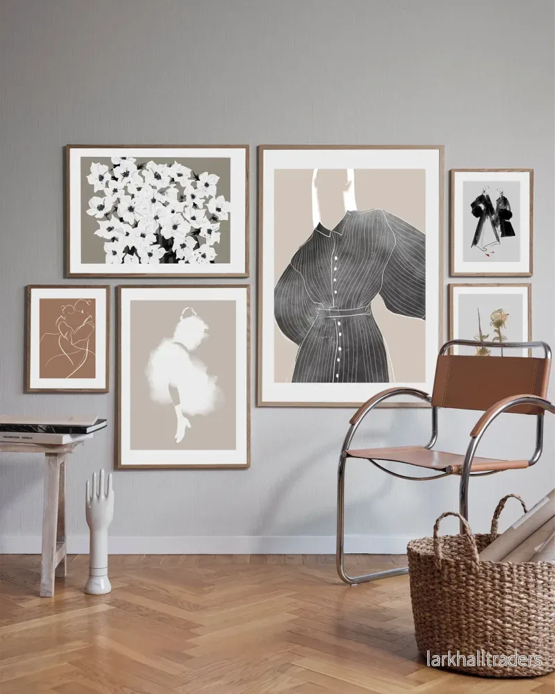 White stripe Poster - Bild 2