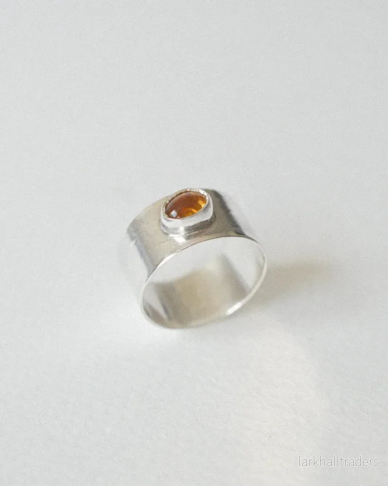 Citrinring Sterlingsilver Citrinring Sterlingsilver
