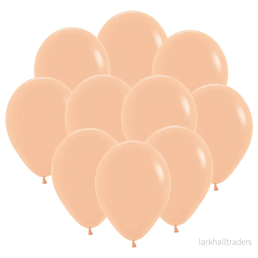 Ballonger, aprikos 30 cm 10 st
