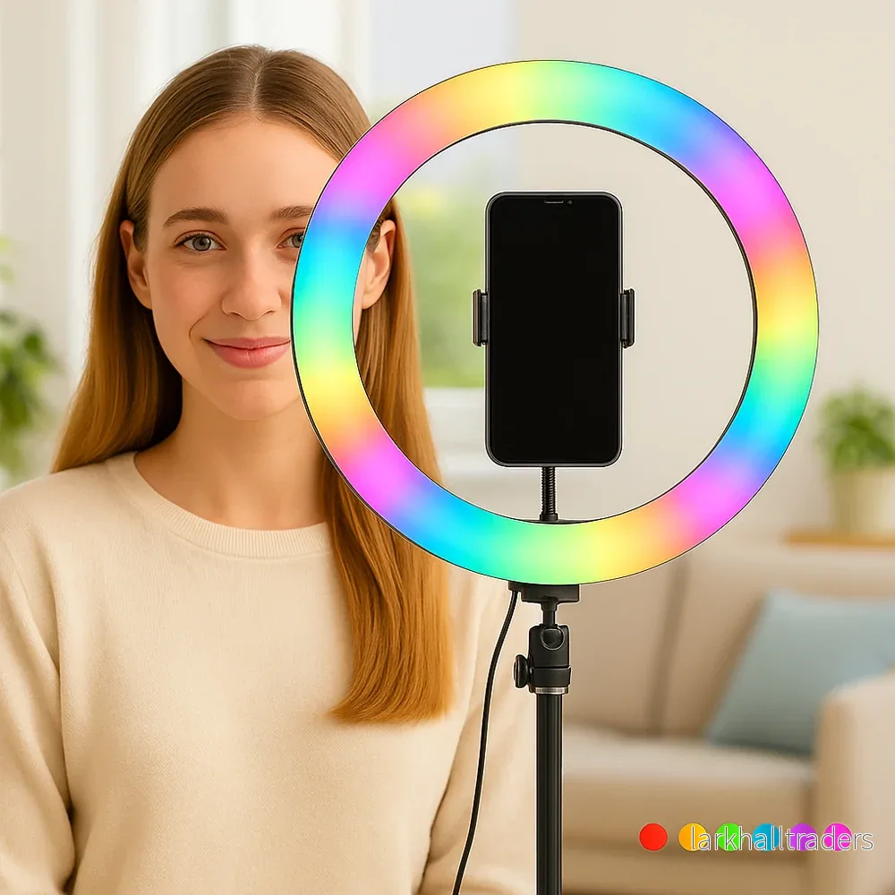 Ring Light RGB – 15 ljuskombinationer – MJ30 Ring Light RGB – 15 ljuskombinationer – MJ30