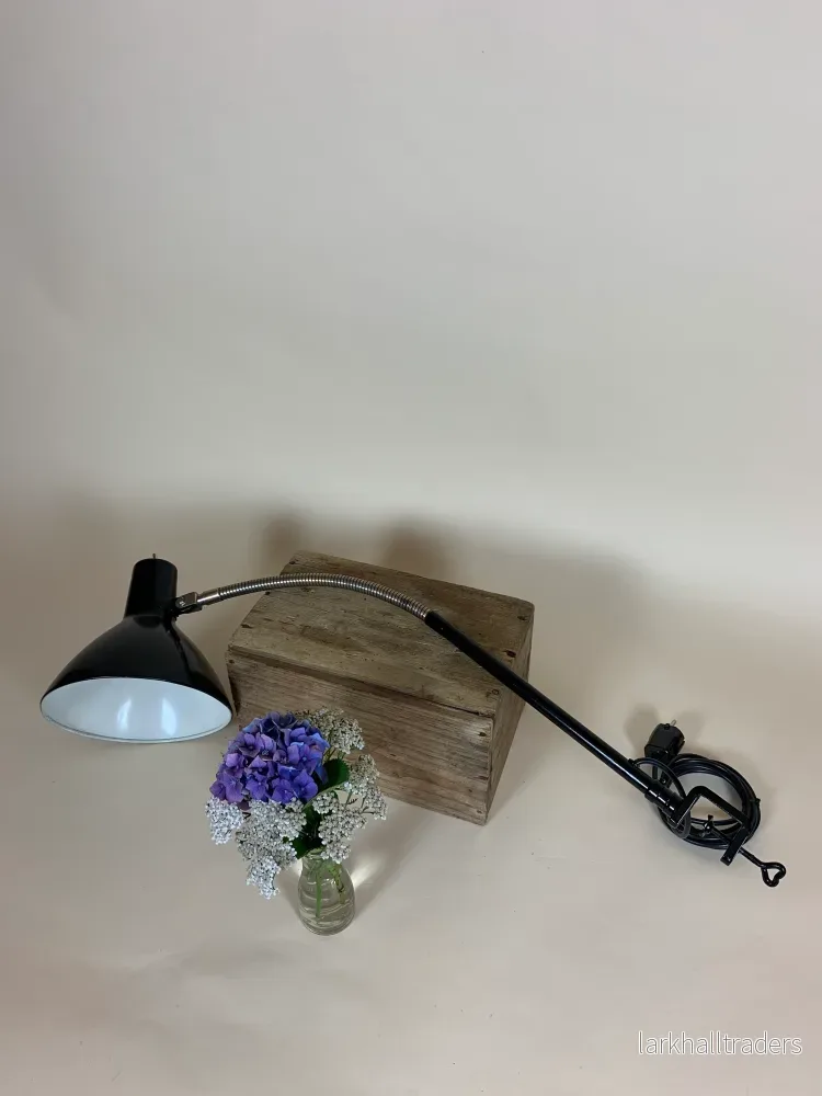 Hala arkitektlampa - Svart