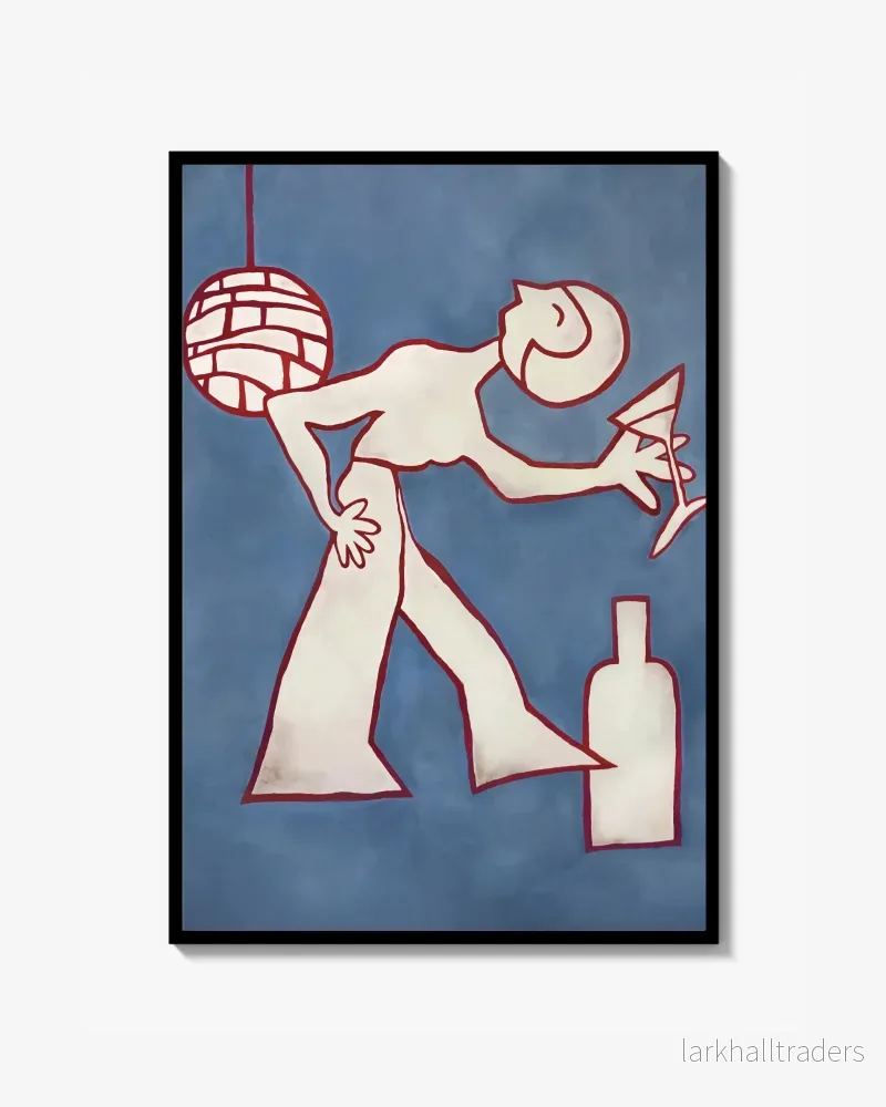 DANS blue – Poster