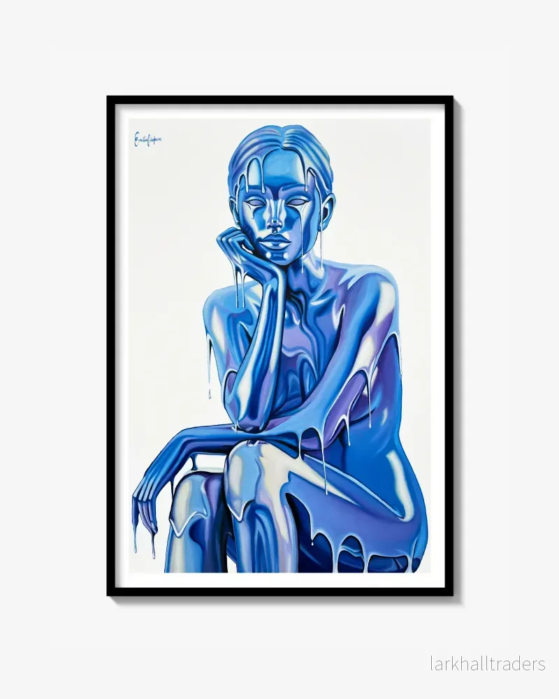 Cobalt Serenity – Fine Art Print (begränsad) Cobalt Serenity – Fine Art Print (begränsad)