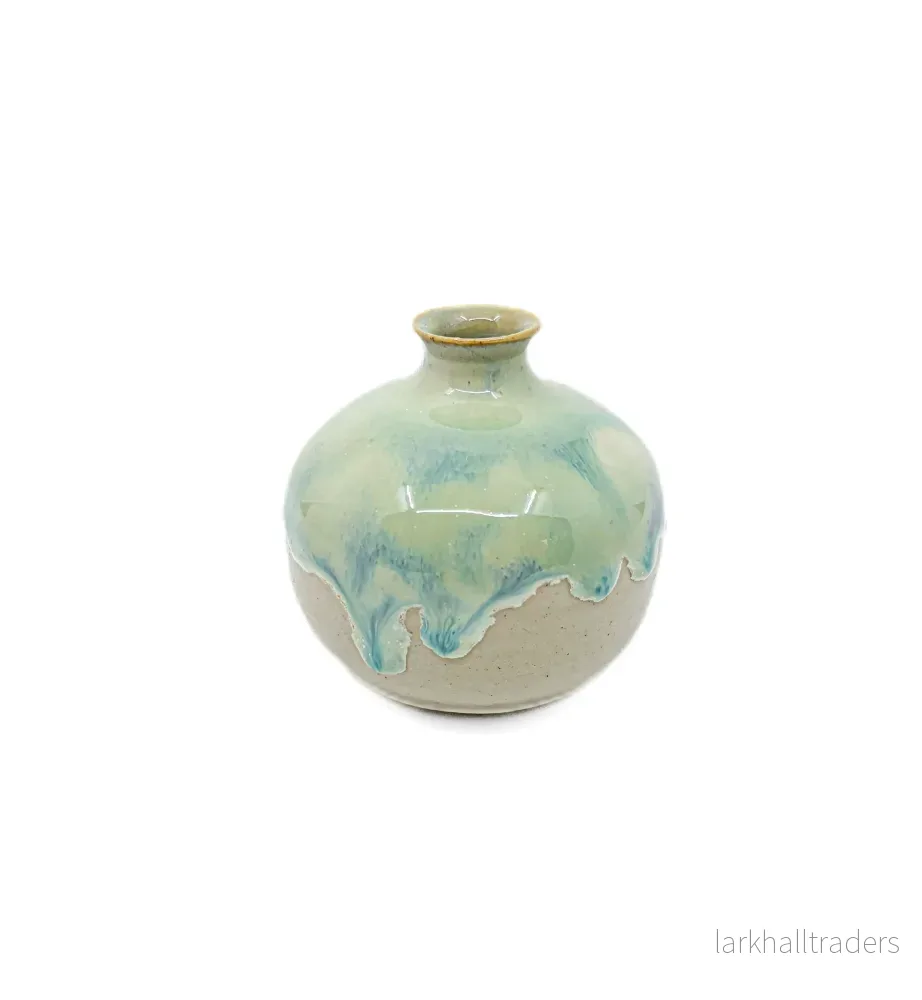 Liten Vas - Green drippN - Bild 2