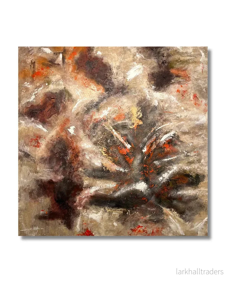 ”Silent February” – 100x100cm – Original ”Silent February” – 100x100cm – Original