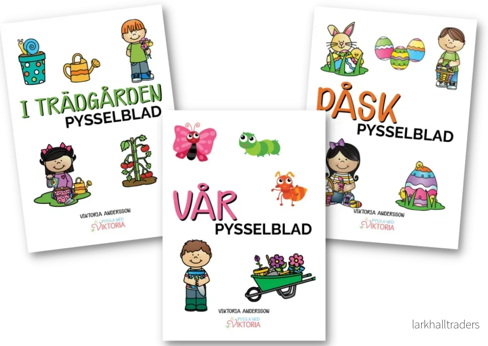 Vårpysselblad (Digital fil) Vårpysselblad (Digital fil)