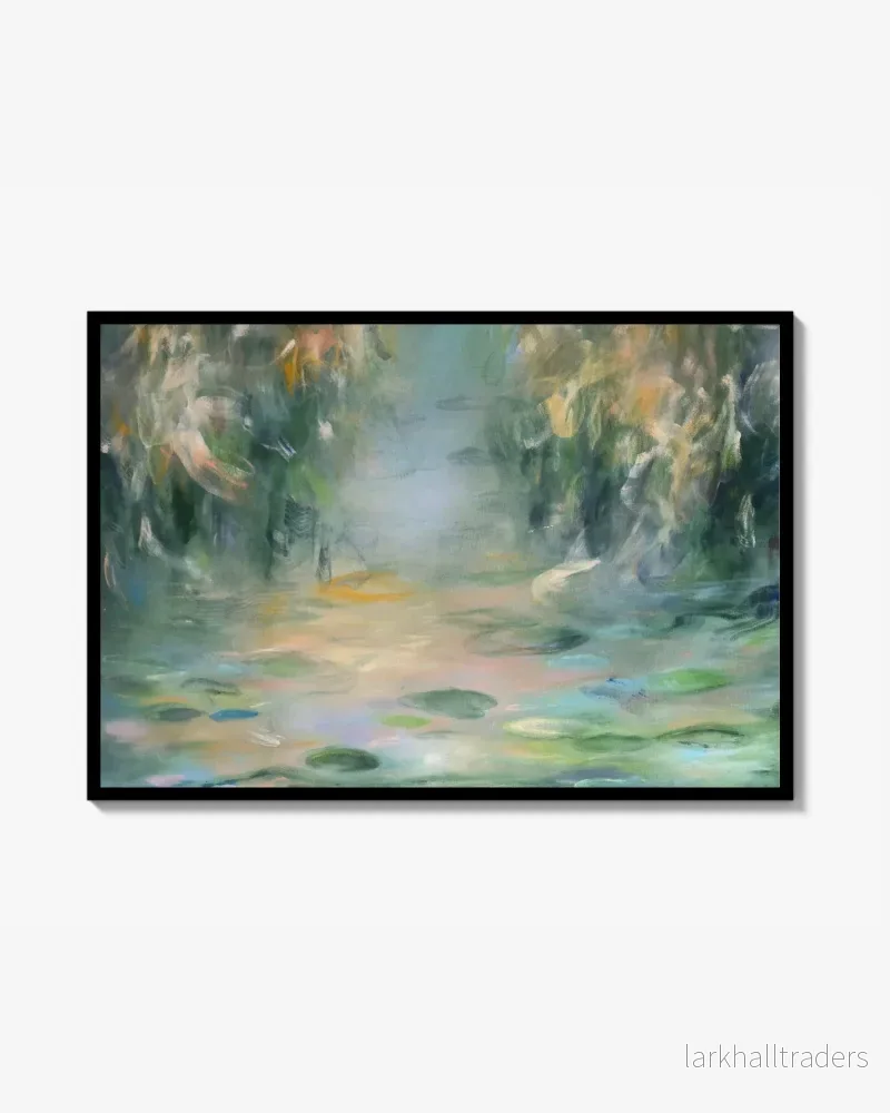 Waterlilies art Print Waterlilies art Print