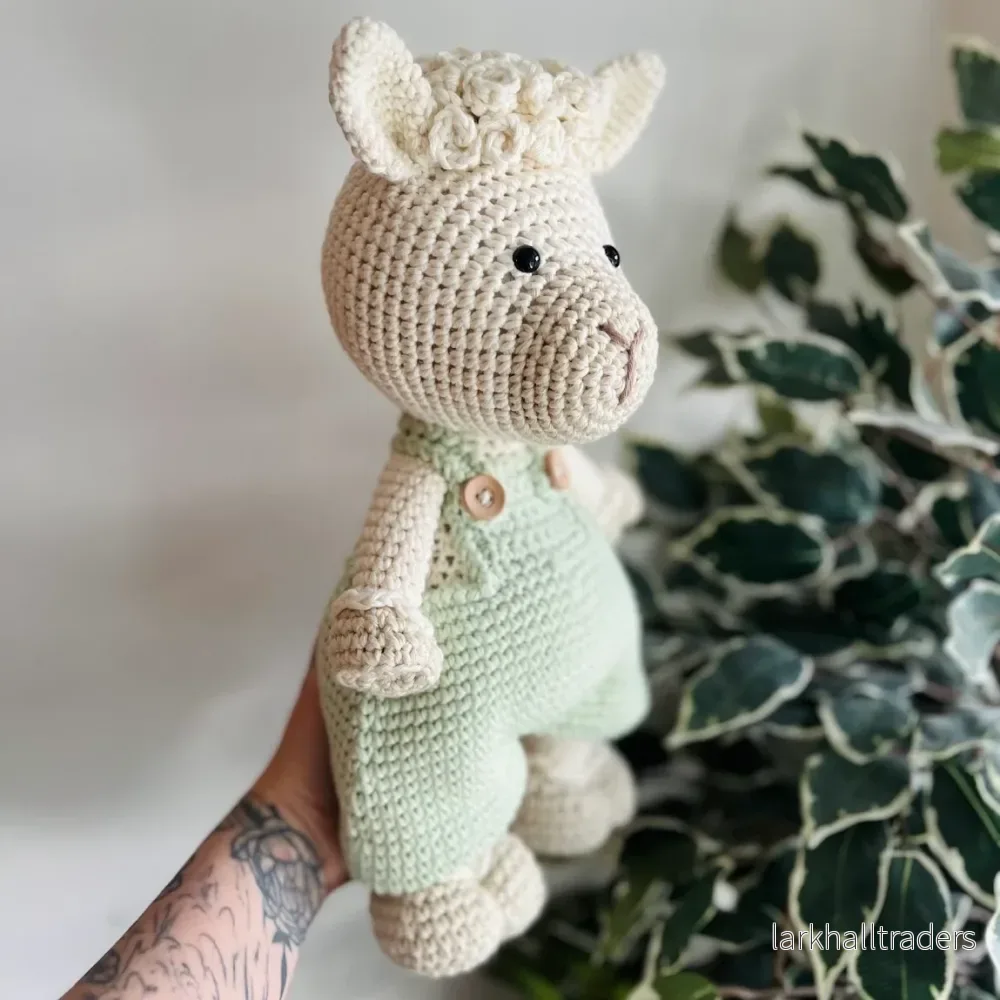 Crocheted Friend - Alpacka - Bild 2