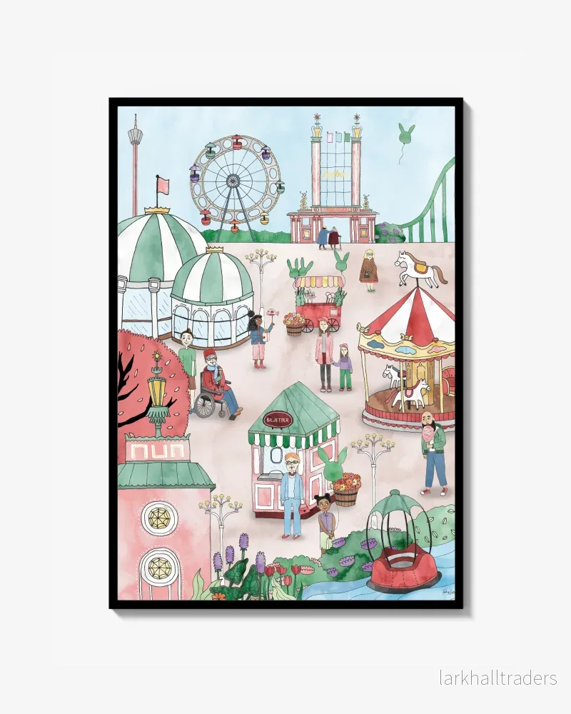 En dag på Liseberg Poster