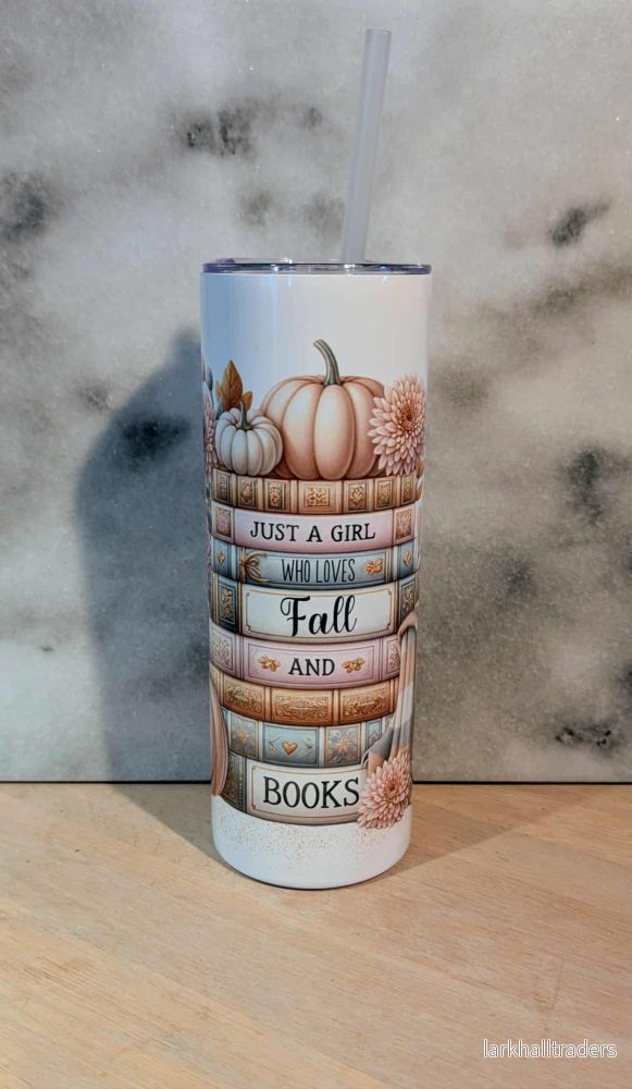 Tumbler – Fall and Books