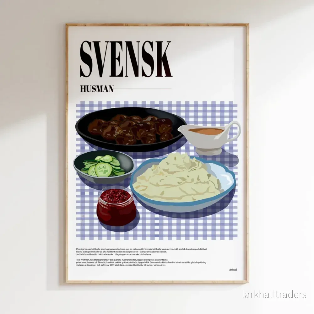 Svensk husman Poster - Bild 3