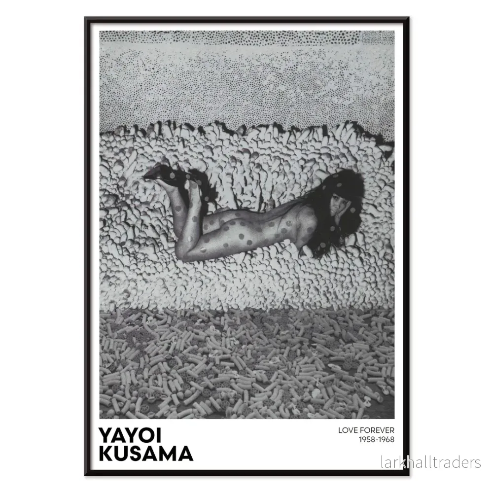 Yayoi svartvit poster - Bild 2