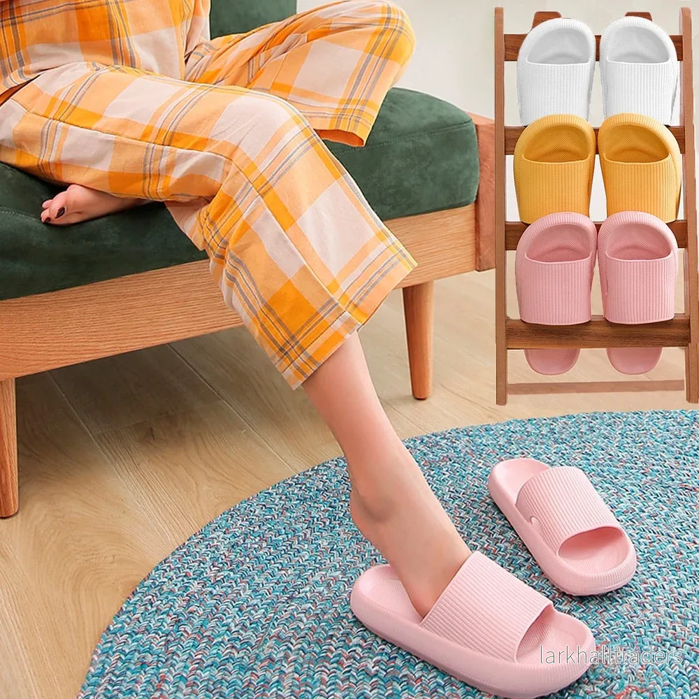 Tofflor – Stilfulla & Mjuka för Dam/Herr – flera färger (känd som Happy Flops) Tofflor – Stilfulla & Mjuka för Dam/Herr – flera färger (känd som Happy Flops)