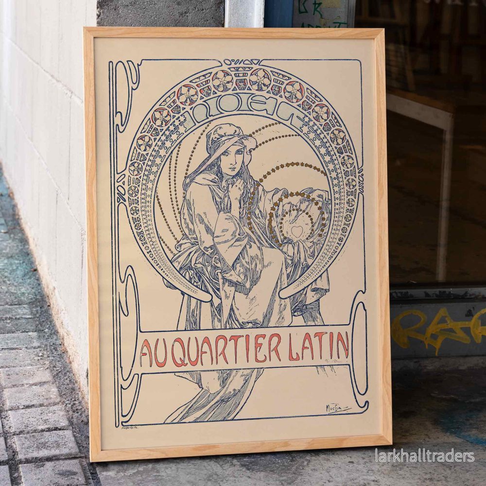 Au Quartier Latin Poster Au Quartier Latin Poster