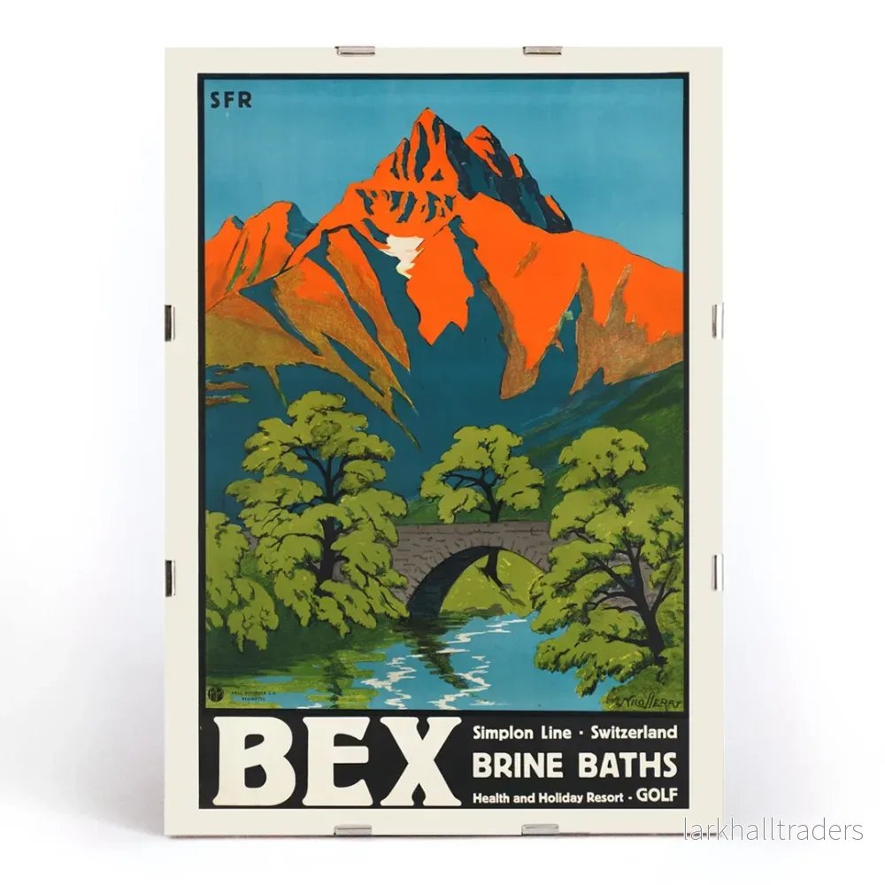 Bex brunnsbad Poster - Bild 3