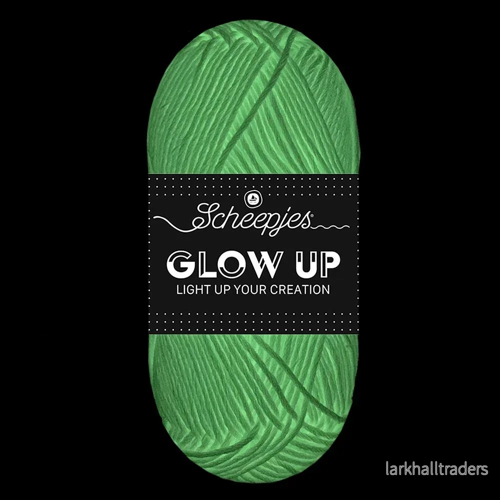 Scheepjes Glow Up 50g – Luminescent White 1001 Scheepjes Glow Up 50g – Luminescent White 1001