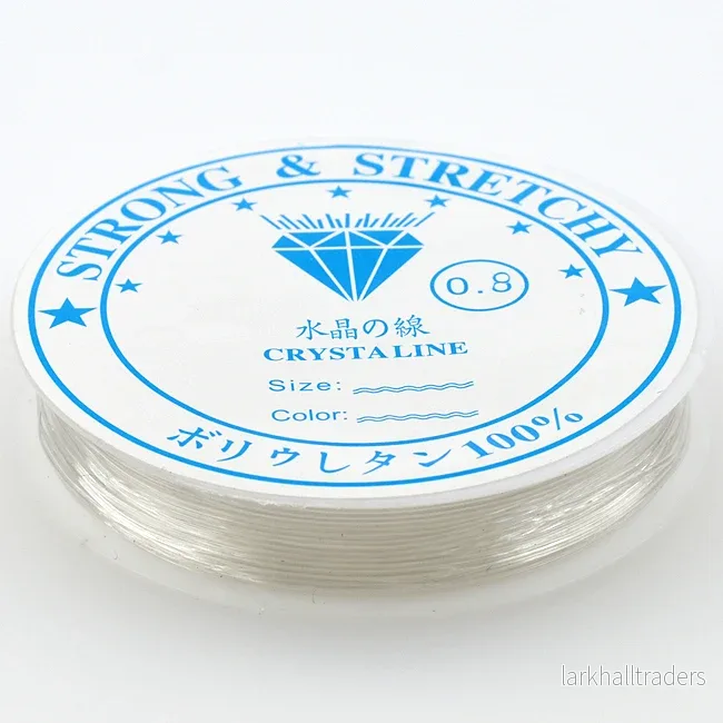Elastisk tråd ”Strong & stretchy” 0,8mm Elastisk tråd ”Strong & stretchy” 0,8mm