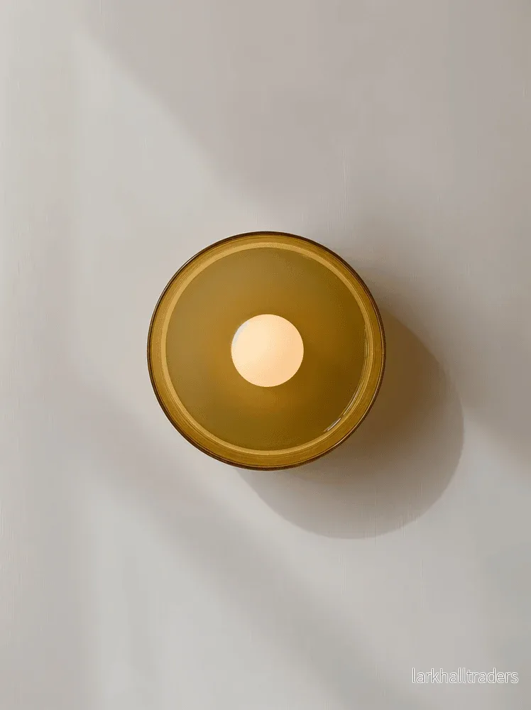 Soléra Glow – Nordisk Glas-Taklampa i Orange Design - Bild 3