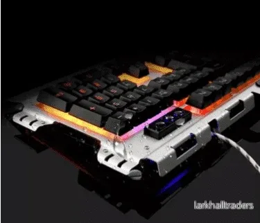 Gaming LED-tangentbord med mobilhållare + LED-mus (metalldesign och vattentät) - Bild 3