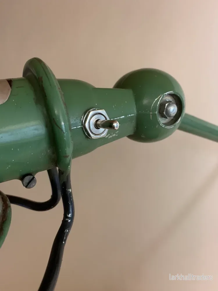 Jieldé lampa i grönt för vägg eller bord - Bild 3