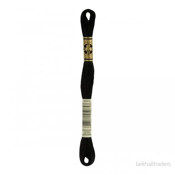 Broderigarn DMC Mouliné – 0310 Svart Broderigarn DMC Mouliné – 0310 Svart