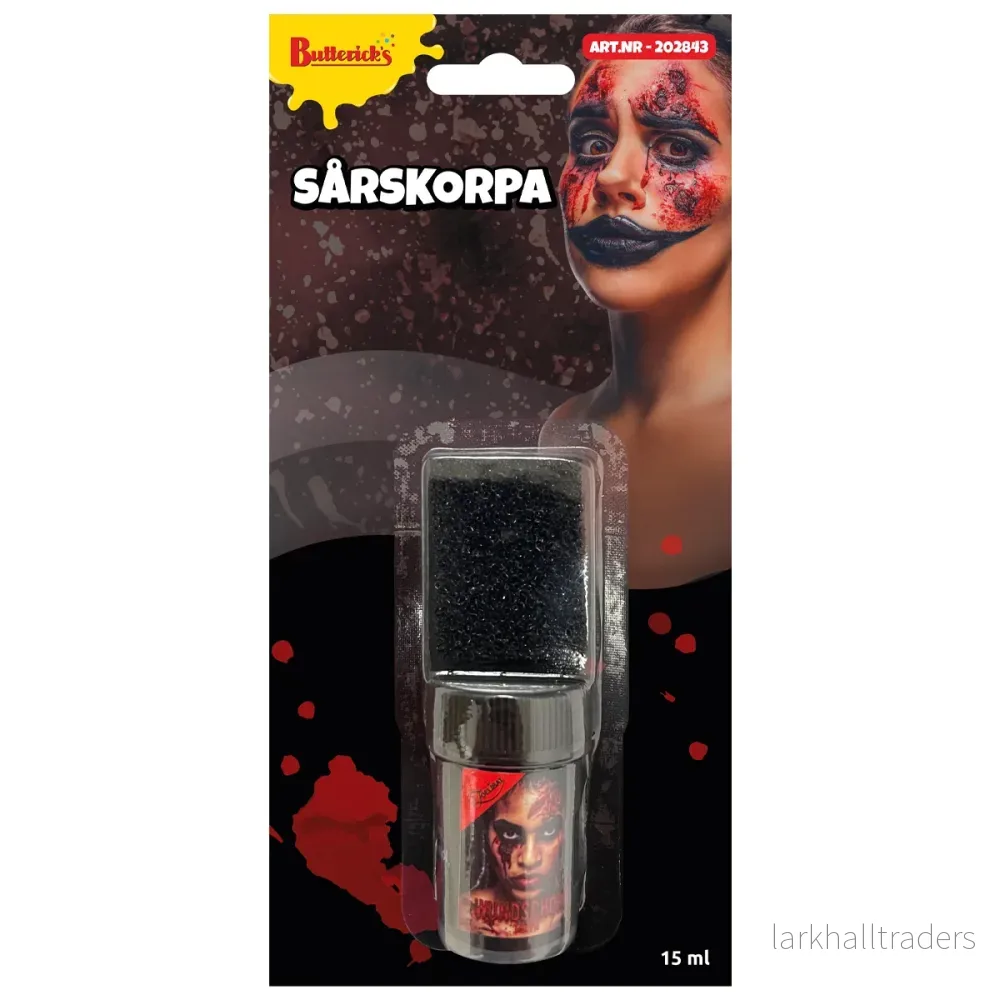 Sårskorpa inkl svamp Sårskorpa inkl svamp