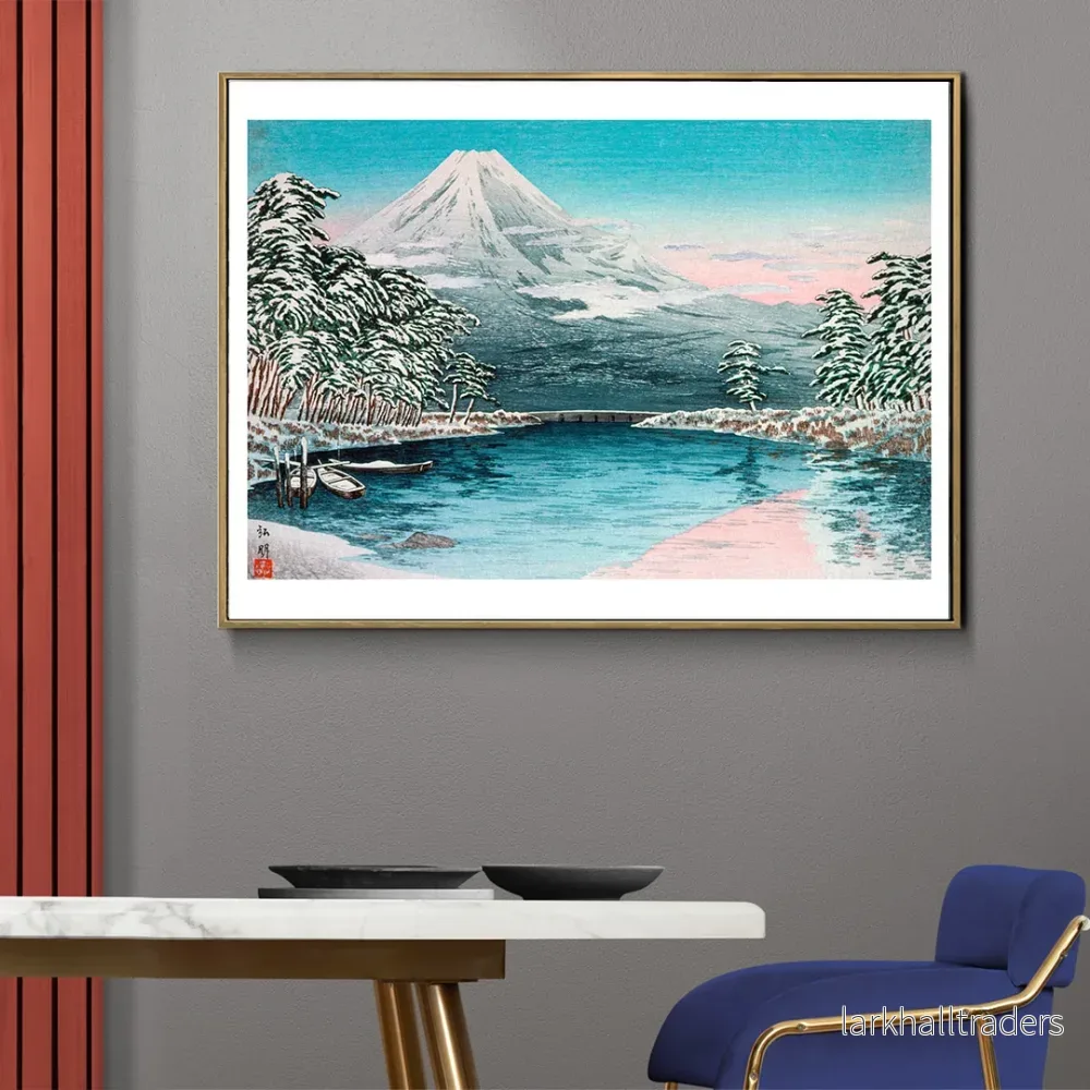 Mt. Fuji från Tagonoura Poster