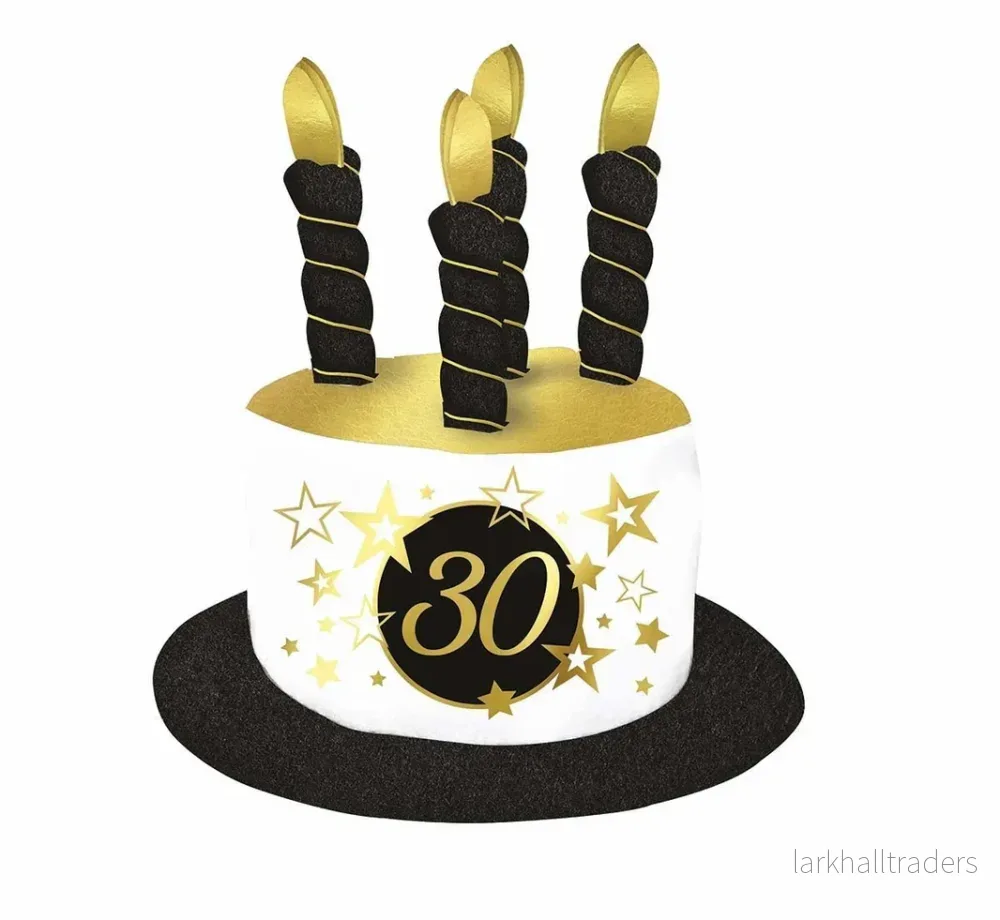 Hatt, happy birthday 30 år Hatt, happy birthday 30 år