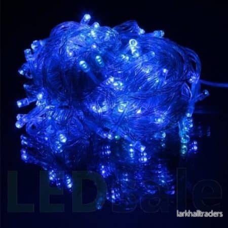 LED-ljusslinga – 100 LED för inom-/utomhusbruk, 10 meter, varmvit, röd, grön, flerfärgad eller blå - Bild 3