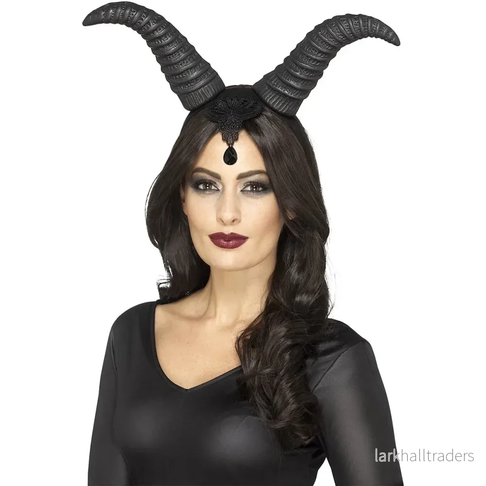 Diadem, demonic queen horns black Diadem, demonic queen horns black