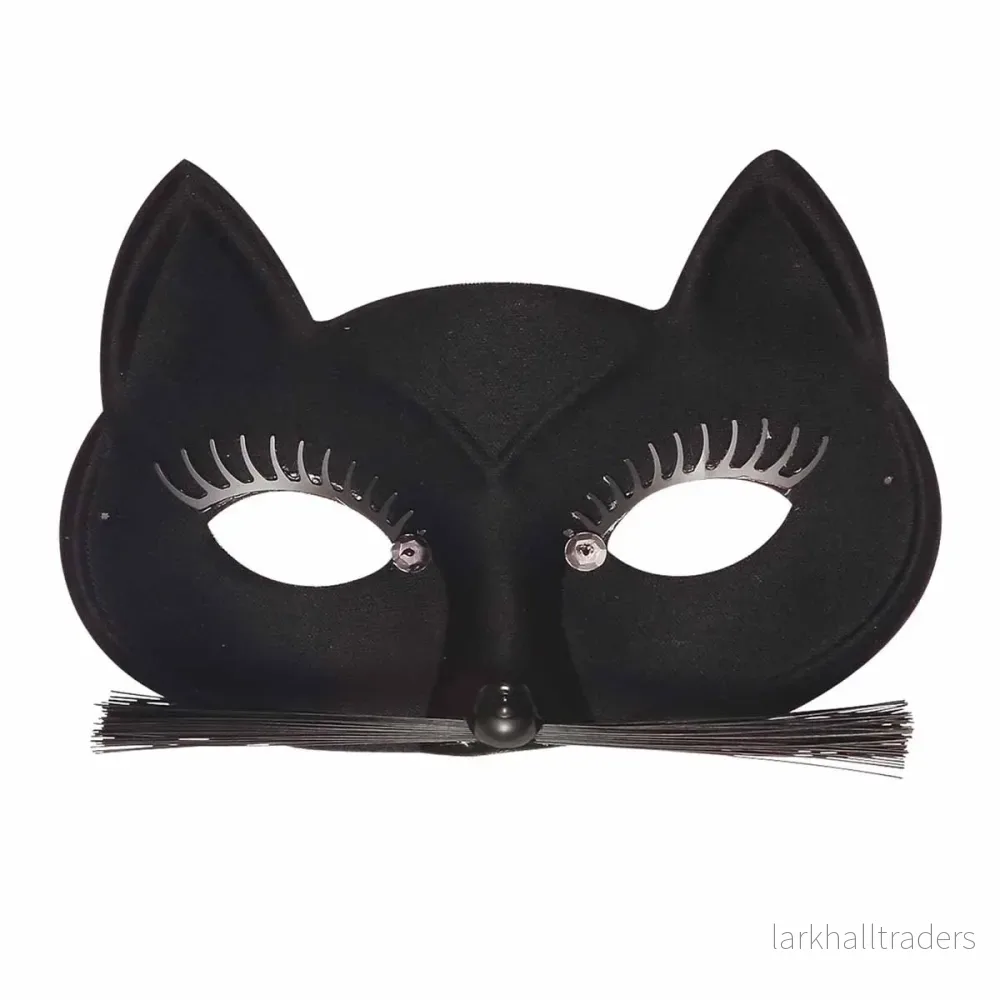 Ögonmask, katt svart