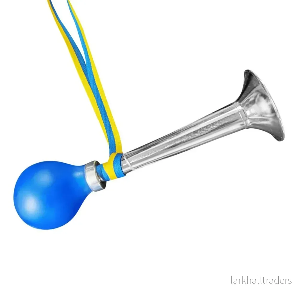 Studenttuta, blå/gul 21 cm Studenttuta, blå/gul 21 cm