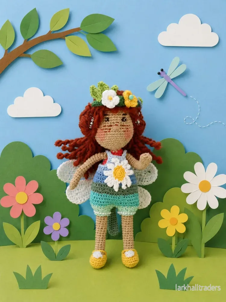 Blythe — Handgjord Virkad Fedocka