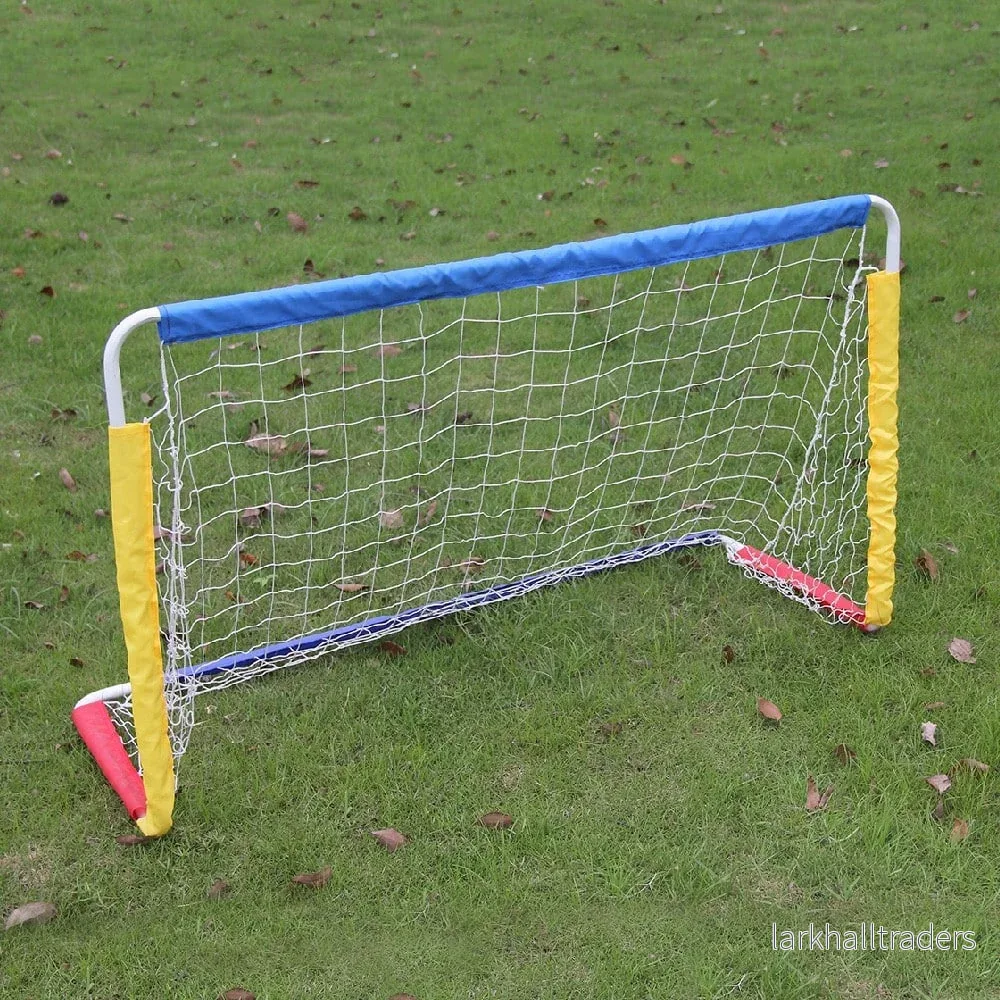 Kvalitetsfotbollsmål 120 x 80 x 50 cm med stålram Kvalitetsfotbollsmål 120 x 80 x 50 cm med stålram
