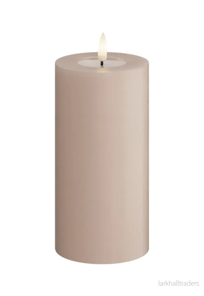 Blockljus LED 7,5×15 cm