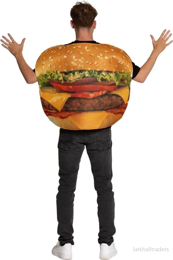 Dräkt, hamburgare one size - Bild 2