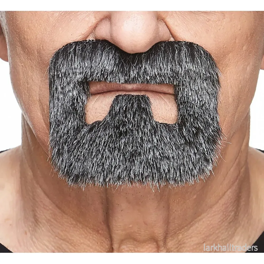 Mustasch, handyman svart/vit Mustasch, handyman svart/vit