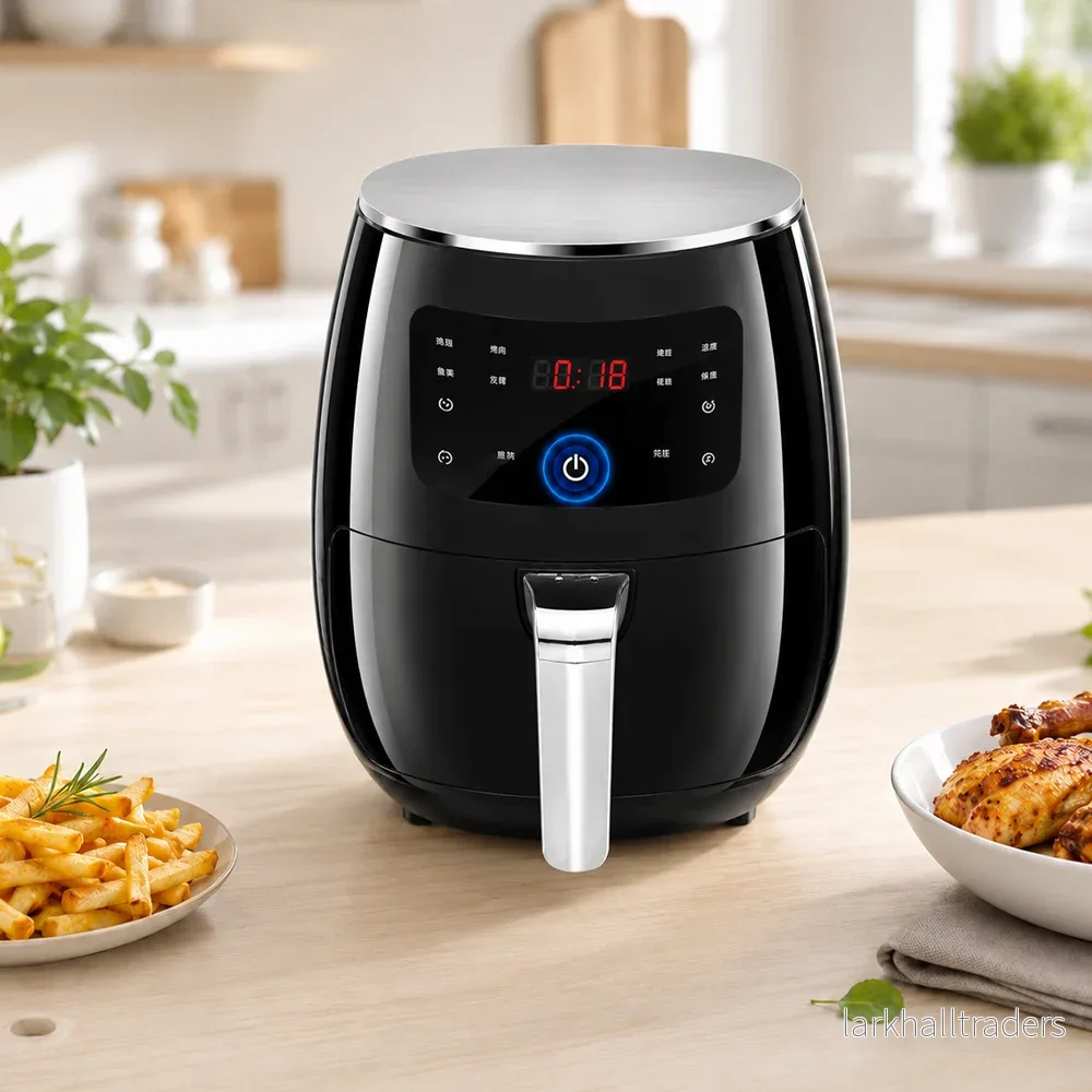 Airfryer 3,5 liter – krispig mat med mindre olja Airfryer 3,5 liter – krispig mat med mindre olja