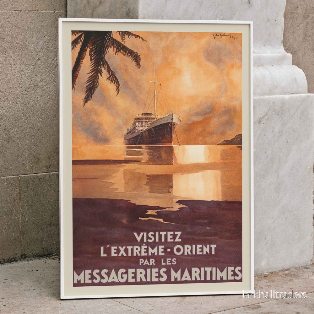 Besök Fjärran Östern Poster Besök Fjärran Östern Poster