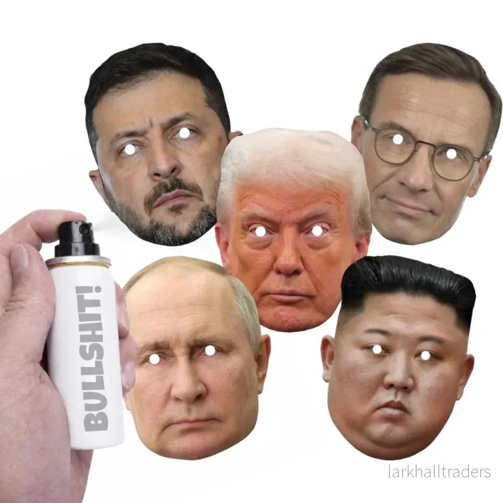 Pappmasker, världsledarkit