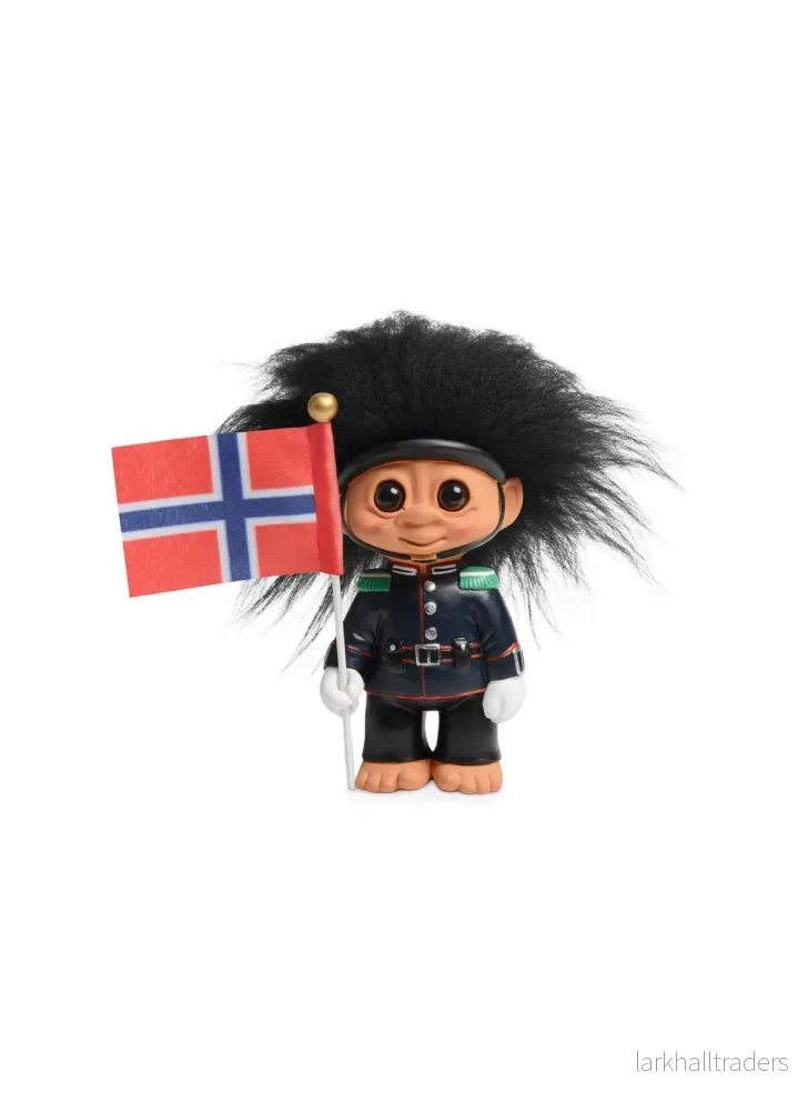 Lyckotroll Norwegian Royal Guard 9 cm