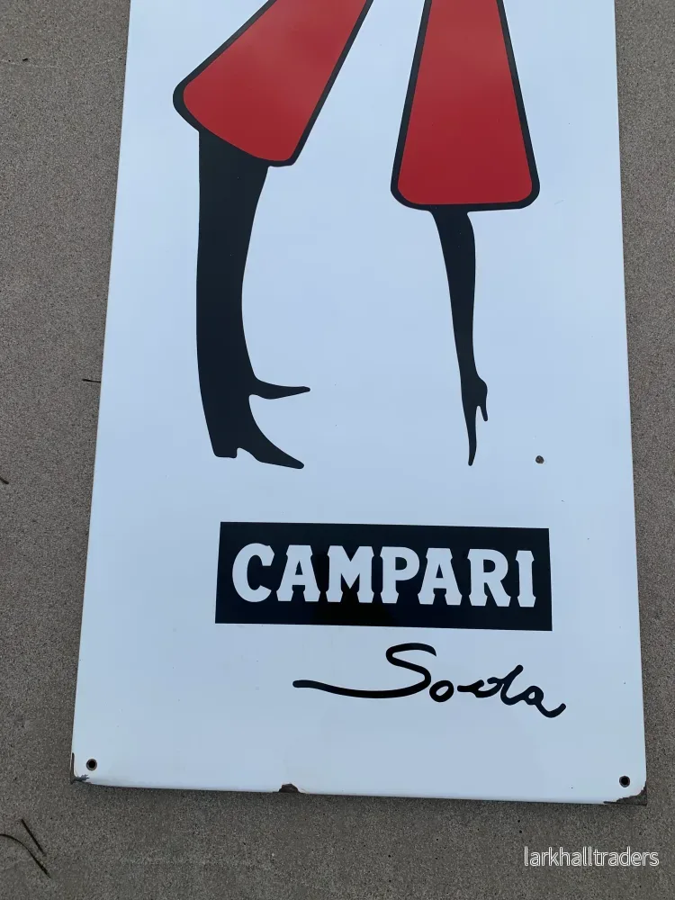 Campari emaljskylt - Bild 2