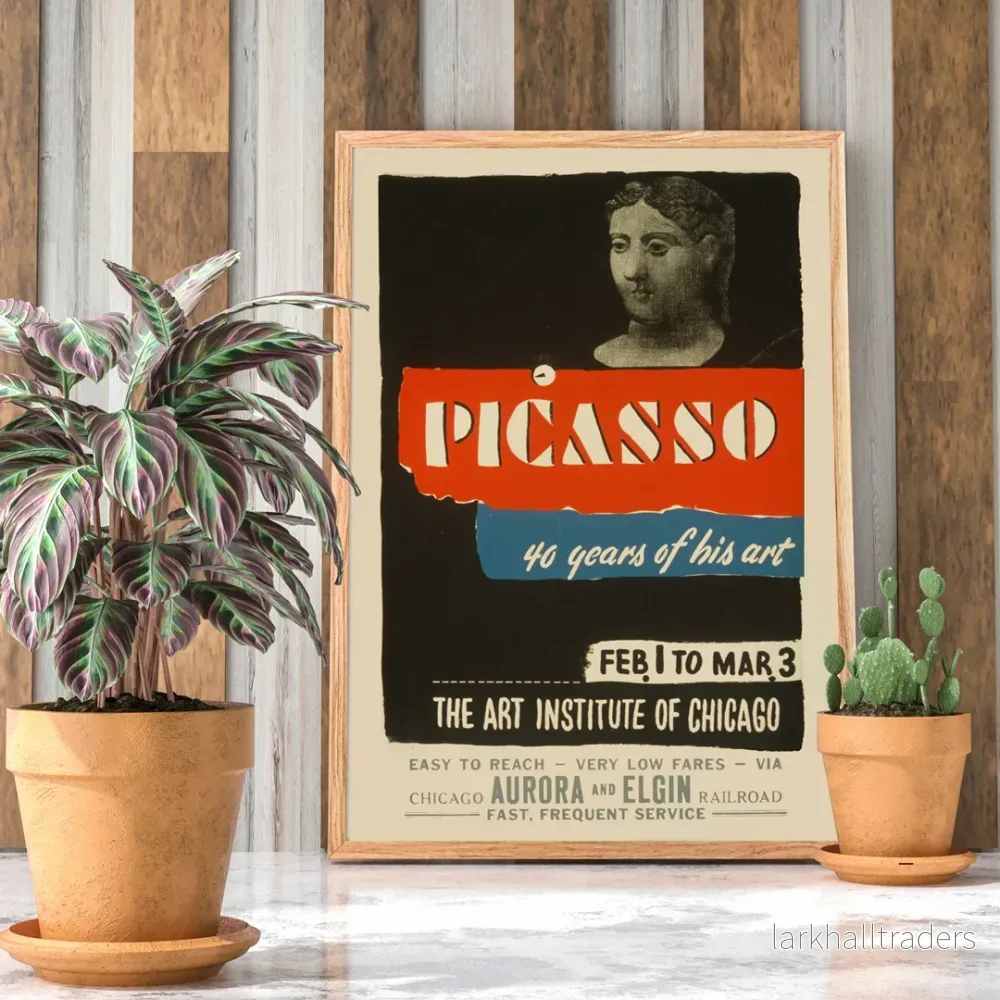 Picasso – 40 år av hans konst Poster