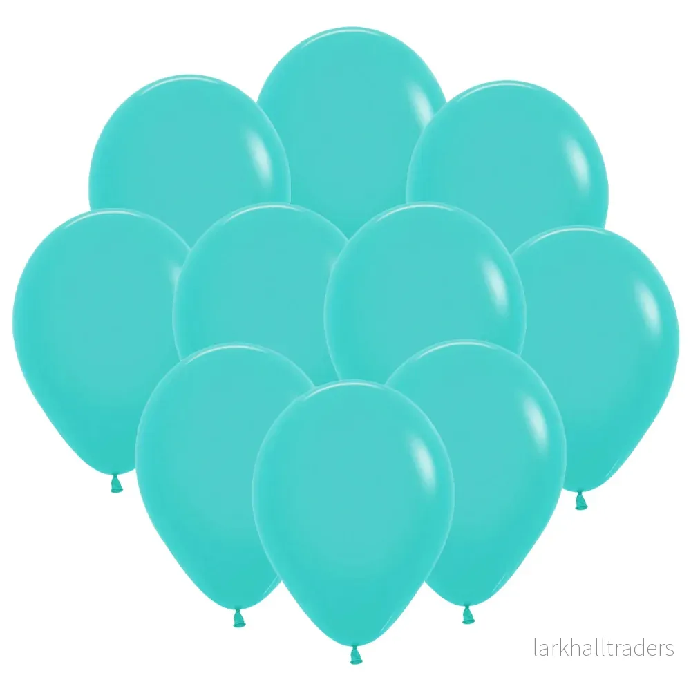 Ballonger, turkos 30 cm 10 st Ballonger, turkos 30 cm 10 st