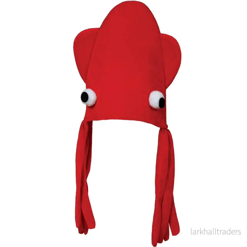 Hatt, bläckfisk röd - Bild 2