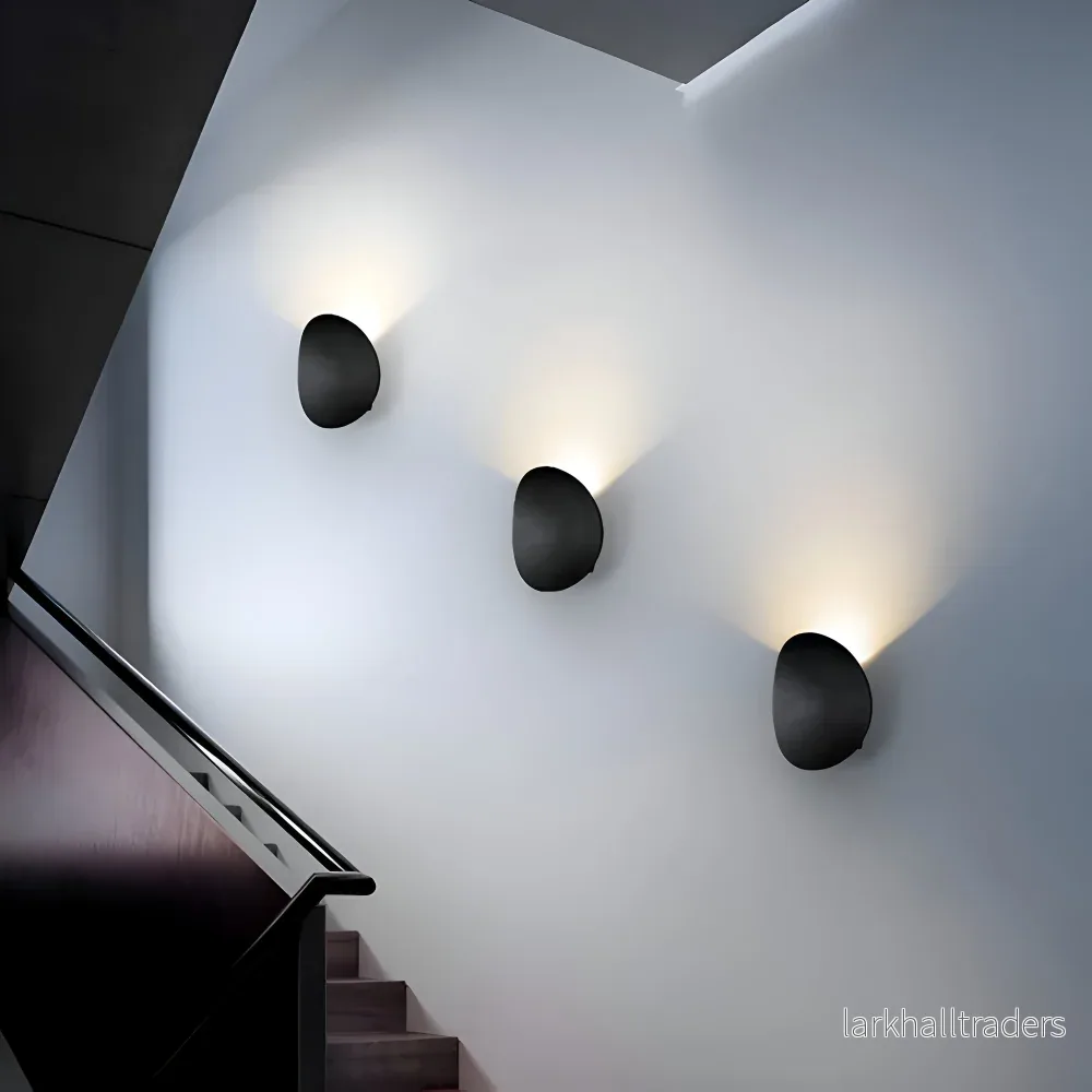 LumoOval – Vägglampa i Aluminium med Inbyggd LED och Minimalistisk Design - Bild 3