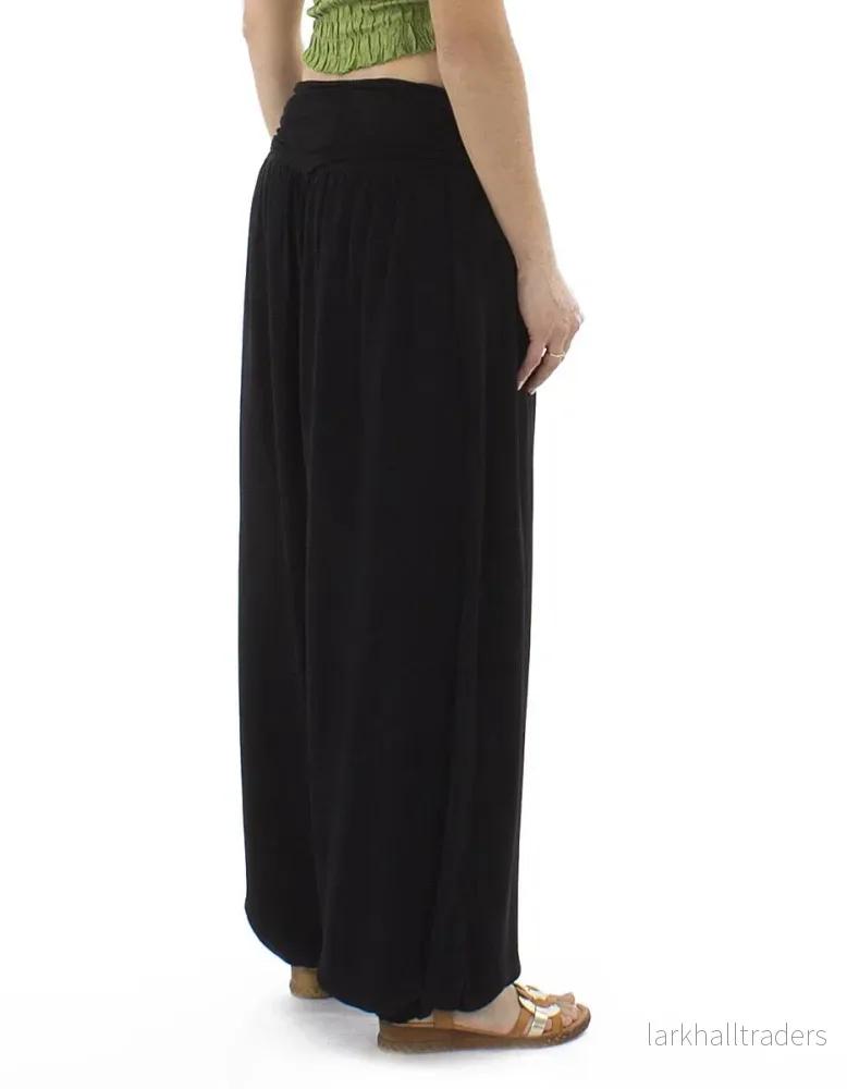 Handsydda Flow Pants Svart - Bild 2